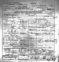 Death certificate for Gerda Nelson Vigor