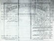Marriage certificate for M.F. Harrison and Arilla Gipe-Pease - Back