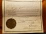 William T. Nicholson Naturalization Document, cover page