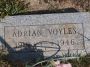 Headstone for 'Basil' Adrian 'Dean' Voyles