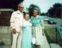 Group photo of William Nicholson, Harriett (Green) Nicholson and Elizabeth [Dadie] (Nicholson) Funk