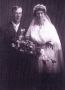 Wedding photo of H.M. Senske and Clara Ouart