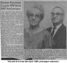 50th Wedding Anniversary article for Earl and Shiloh (Hudson) Bryner